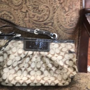 Coach signatures tote